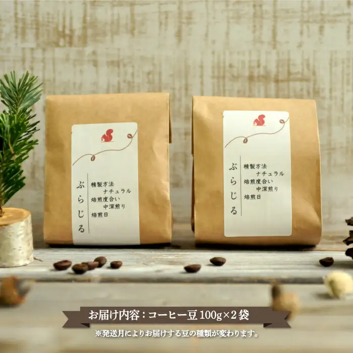 月替りスペシャルティコーヒー豆（200g）定期便6ヶ月【06009】