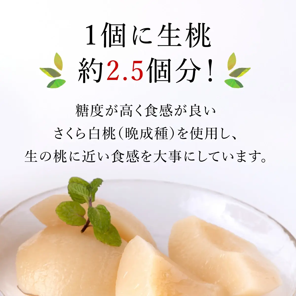 マルサフルーツ古屋農園 大人気♪桃のコンポート 5個セット 088-025 ※常温配送
