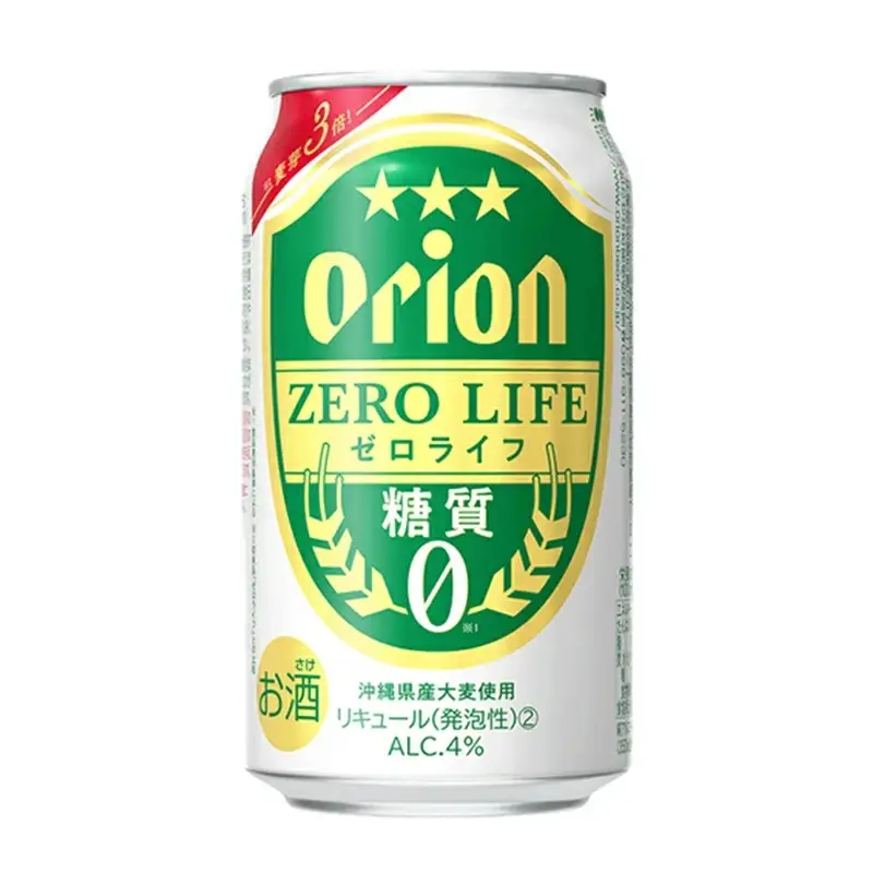 【定期便12回】 オリオンビール オリオンゼロライフ 350ml×24缶 【価格改定YA】