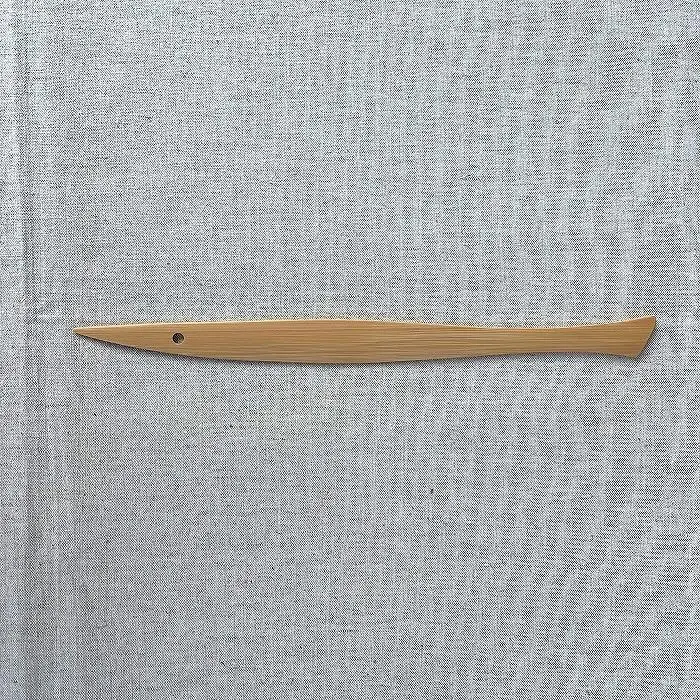 ＜湯布院・カトラリー専門　甲斐のぶお工房＞竹製ペーパーナイフ　1本 | ペーパーナイフ