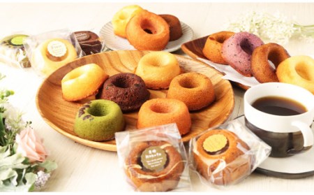 国産 米粉 100％ 焼き ドーナツ 焼菓子 詰合せ 36個入り