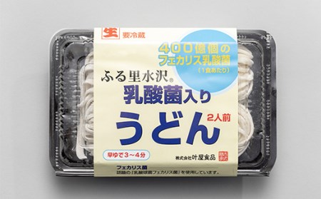 乳酸菌入りふる里水沢Rうどん 6人前 麺 生うどん 水沢 生饂飩 生麺 生めん F4H-0846