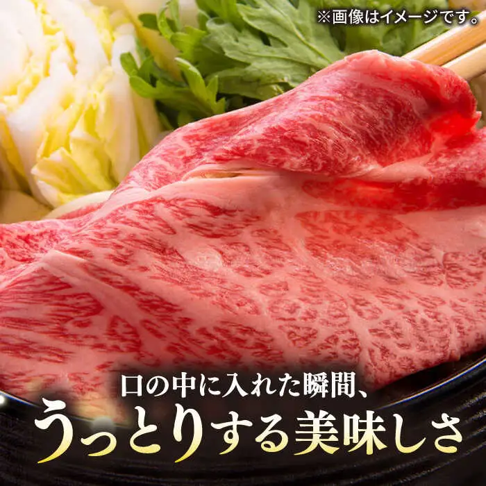【全6回定期便】壱岐牛 A5ランク 赤身 しゃぶしゃぶ セット（あご出汁濃縮タイプ付き）雌《 壱岐市 》【 KRAZY MEAT 】 肉 牛肉 A5 和牛 肉 鍋 [JER082]