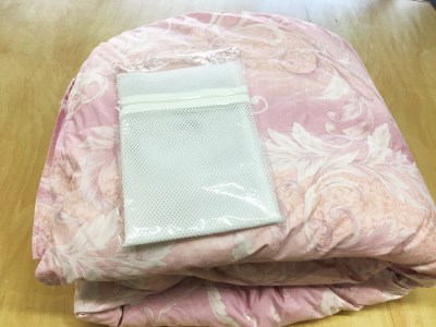 洗える羽毛肌掛けふとん ハンガリー産ダウン93% シングル 洗濯ネット付 N-8166 PI 羽毛布団 [3287]