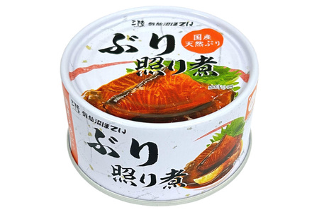 缶詰 国産 ぶり照り煮 170g×24缶 