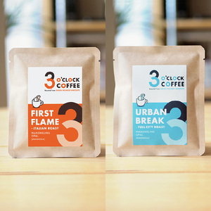 マンデリン／ドリップバッグコーヒー5袋×2種 マンデリン ドリップバッグコーヒー 5袋 × 2種 コーヒー FIRST FLAME URBAN BREAK 飲み比べ 深煎り 中深煎り ドリップコーヒー 粉 深いコク 酸味控えめ インドネシア産 マンデリンオパール 自家焙煎 こだわり 個包装 北海道 函館市 送料無料_HD106-005