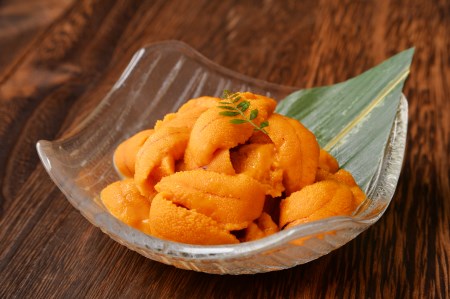無添加塩水ウニパック(100g) ミョウバン不使用 天然うに ウニ 雲丹 うに丼 軍艦巻き 北海道 函館 はこだて ふるさと_HD069-012