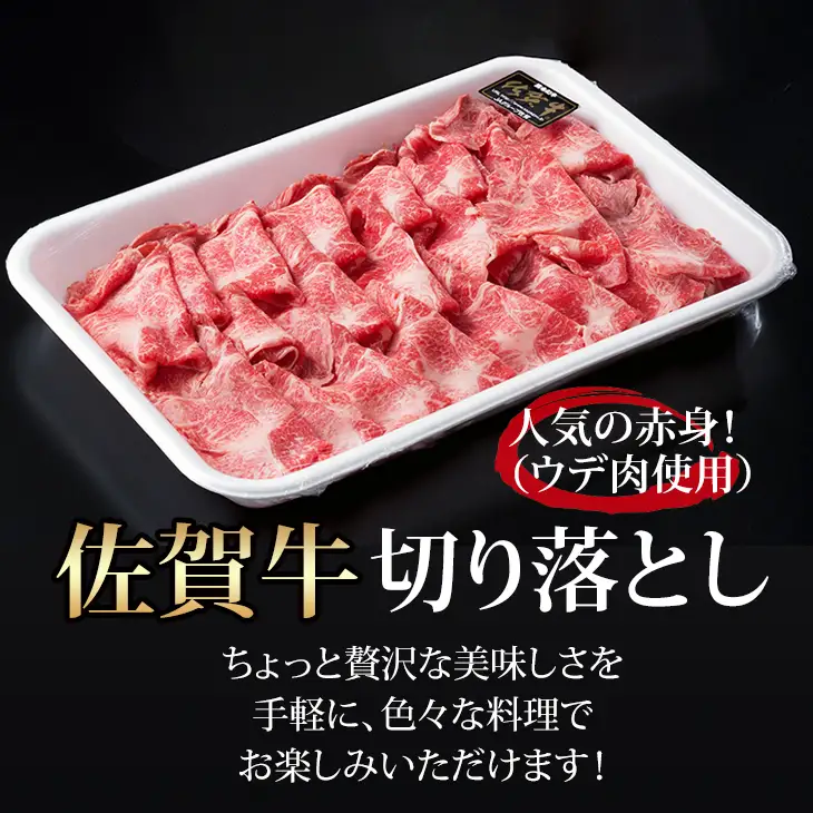 佐賀牛 牛肉切り落とし 320ｇ牛肉切り落とし B110-035