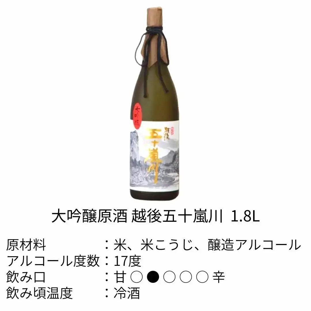 新潟清酒 大吟醸・吟醸・特別本醸造6本セット 日本酒 [福顔酒造] 【096P002】