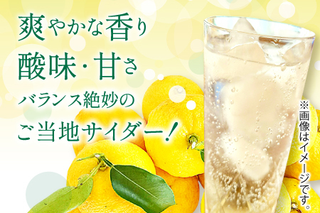 A-896 ゆずサイダー　16本入り