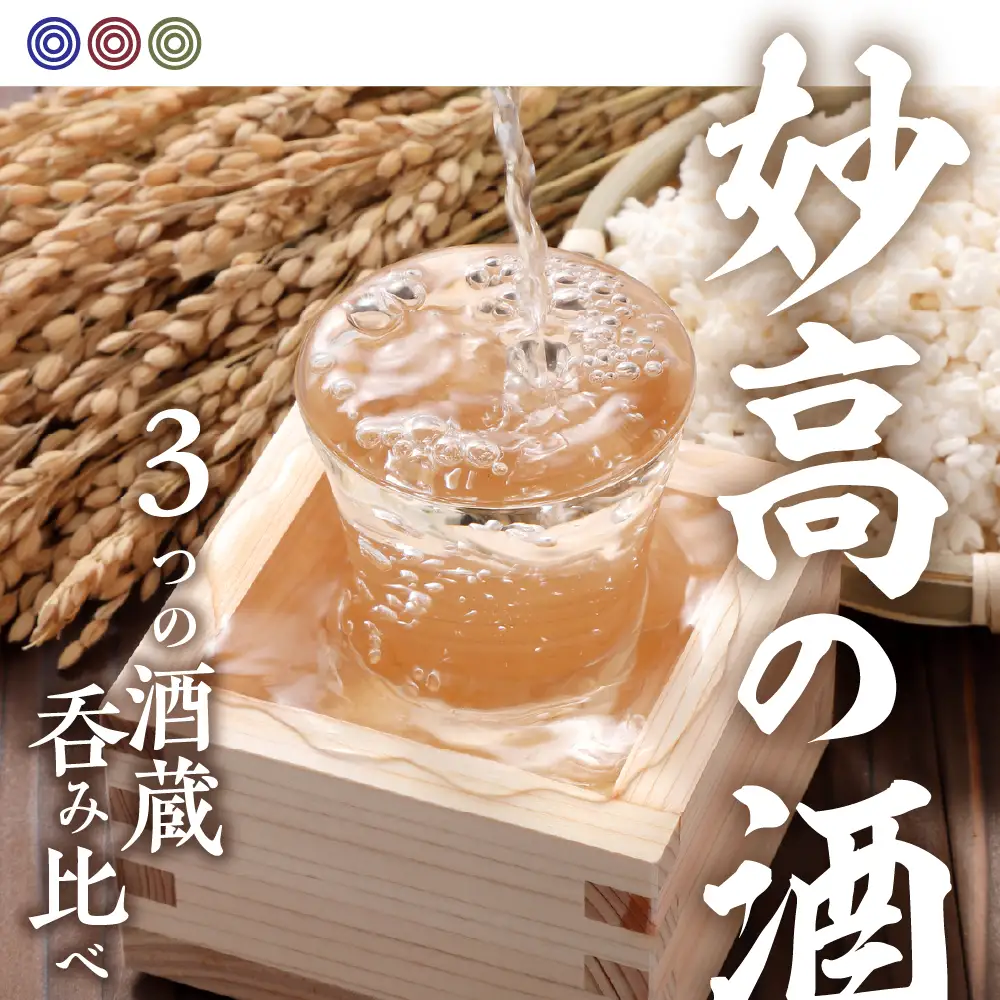 新潟県妙高3銘柄呑み比べセット(1800ml×3本) ご当地 地酒 飲み比べ 詰め合わせ