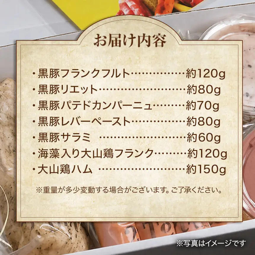 ドイツ国際コンクールIFFA受賞　伊豆天城黒豚ソーセージセット