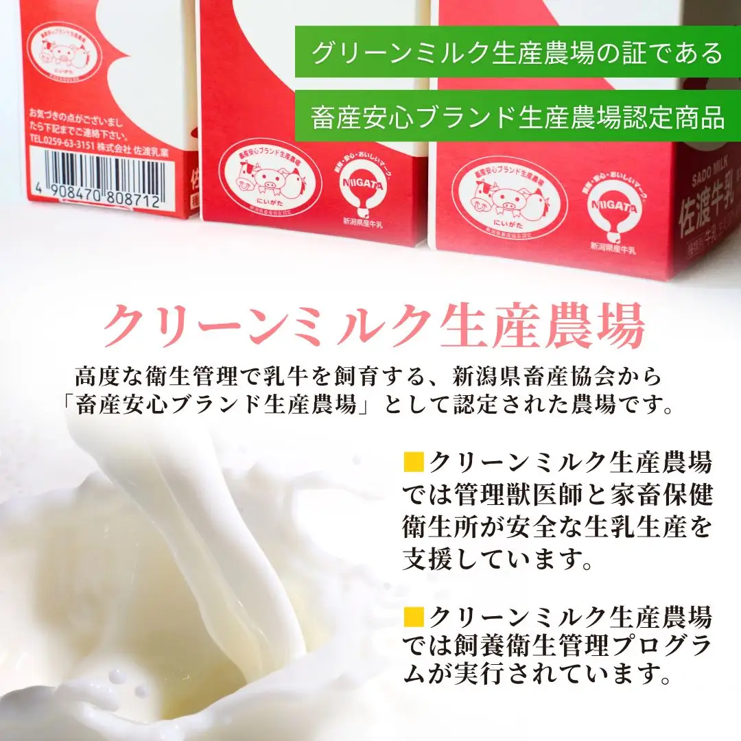 佐渡乳業 6種のアソートセット