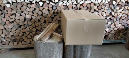 薪　小割　25kg 40cm　クヌギ・ナラ・カシ　3種のミックス DA09
