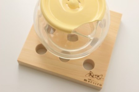 【紀州ヒノキ】まな板と×〇鍋敷き