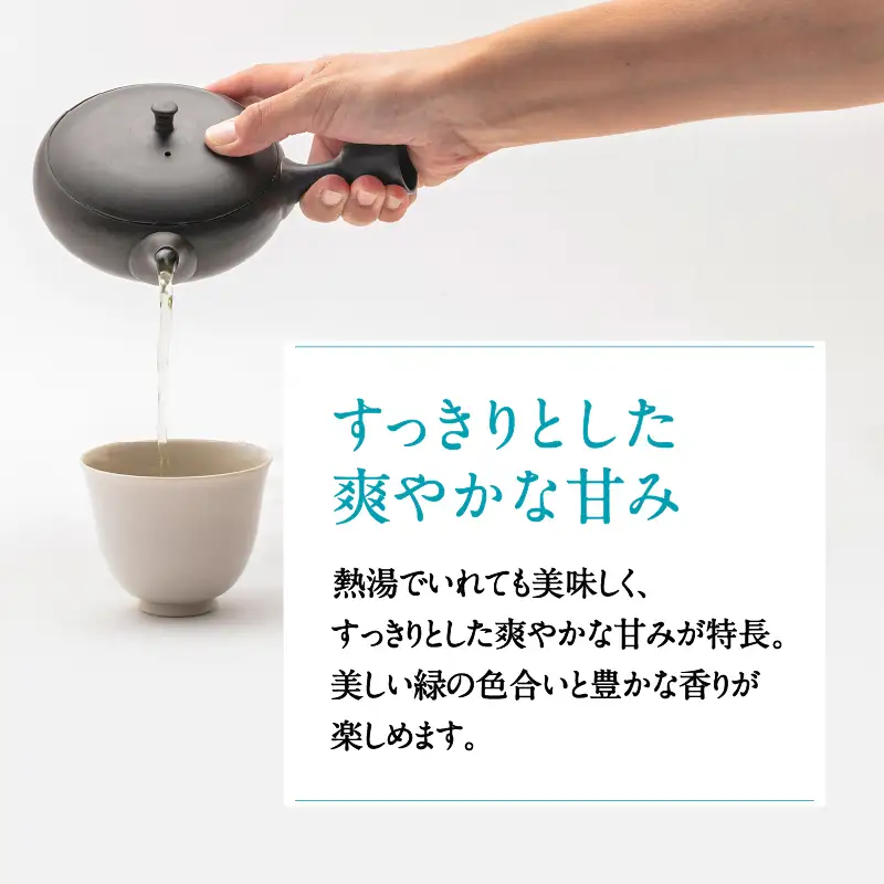 茶問屋のあまくておいしい 鹿児島茶 3本 セット K112-005
