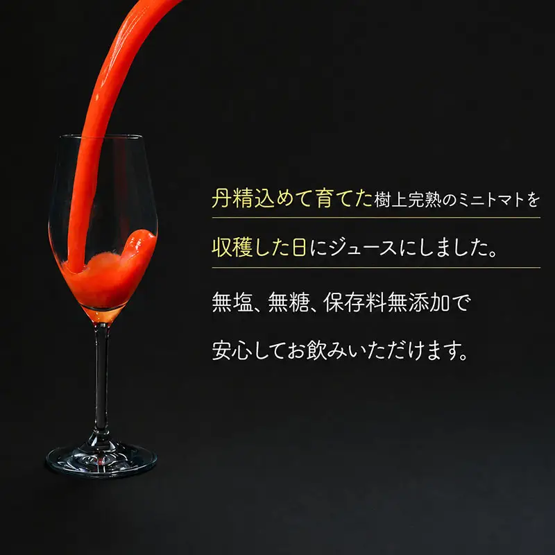 2026年産 ミニトマトジュース 180ml×10本 北海道 仁木町