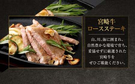 ＜特撰宮崎牛ロースステーキ 500g＞2025年2月より順次出荷します【c507_hn_x1】
