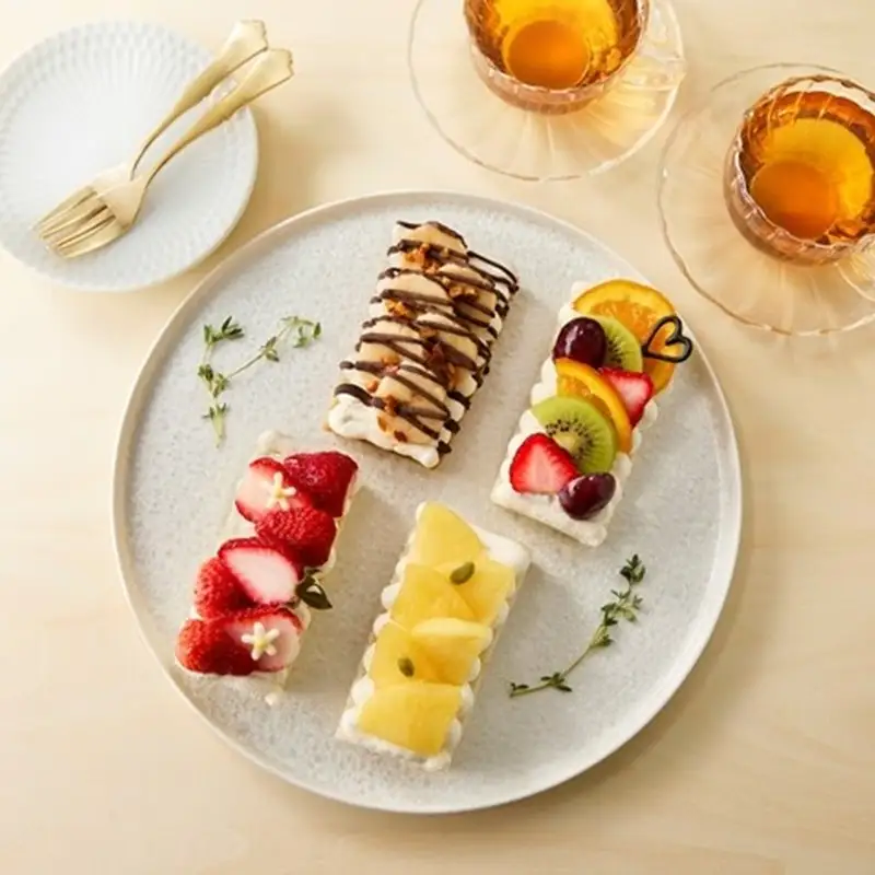 【フローズンオープンサンド】季節のフルーツサンド 4個
