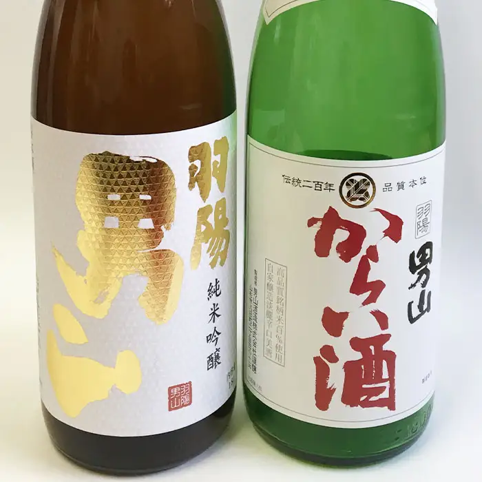 男山 純米吟醸 酒未来・からい酒 1.8Lセット FZ23-704