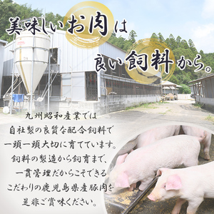 鹿児島県産 豚モモ肉切り落とし(計4kg・500g×8P)  a8-082