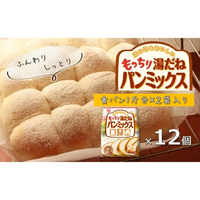 もっちり湯だねパンミックス 540g×12袋