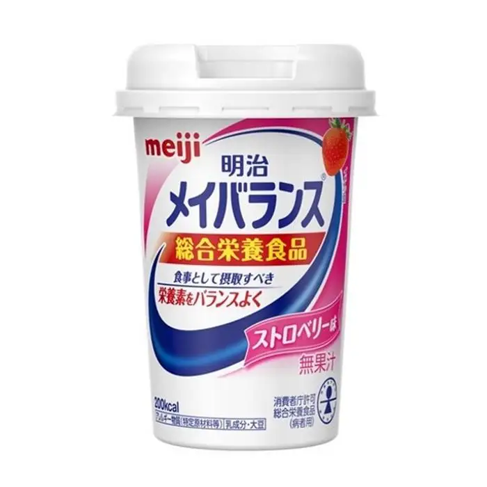 明治 メイバランス Miniカップ 125mlカップ×24本（ストロベリー味）