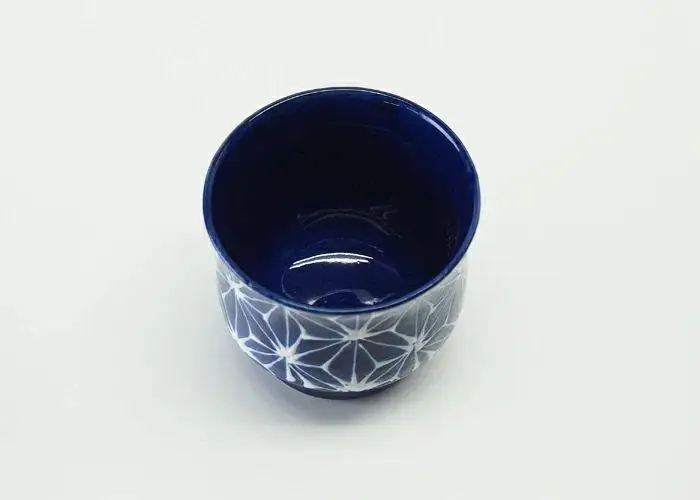 【波佐見焼】 満水325mlカップ　麻の葉 【西海陶器】1　18149｜波佐見焼 陶器