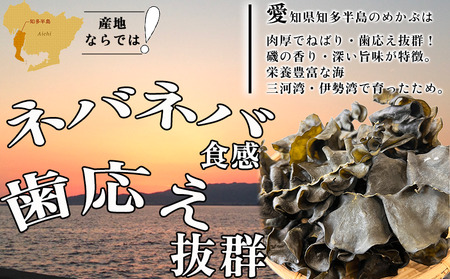 岬だより コリコリ食感・粘り抜群の乾燥めかぶ　120g×3袋