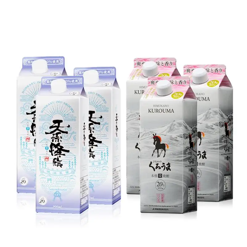 神楽酒造　2大人気焼酎組み合わせセット「くろうま」「天孫降臨」＜26-20a＞