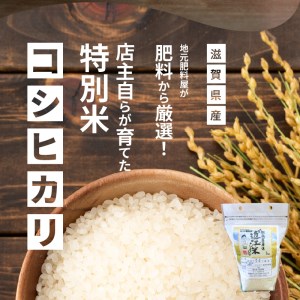 【令和7年度産】肥料屋厳選近江米コシヒカリ１㎏　モリタ肥料店 お米 近江米 DI-0001