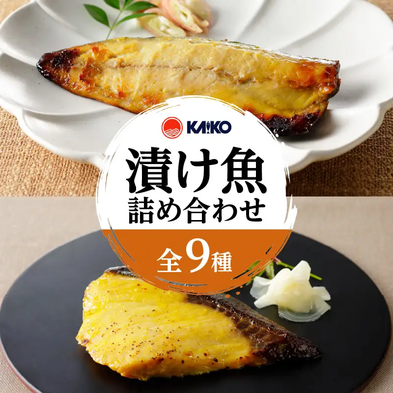 【海幸】 漬け魚 9種 詰め合わせ （FK-02） K065-005 魚 惣菜 総菜 冷凍