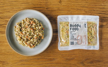 完全国産・獣医師オススメの愛犬の安心ごはん【Buddy FOOD バディフード】 3種セットA（牛鶏鯖）_ss0296_CR
