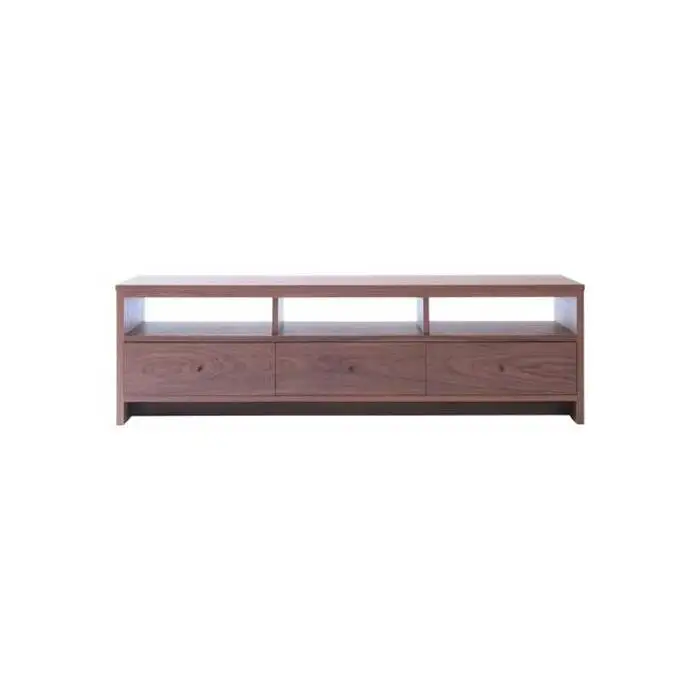 旭川家具 山室家具製作所 プロトNo.608 TVボード160 ウォールナット 【 国産 無垢 インテリア 木製 収納 テレビボード テレビ台 ローボード AVボード リビング 北海道 】 _01961