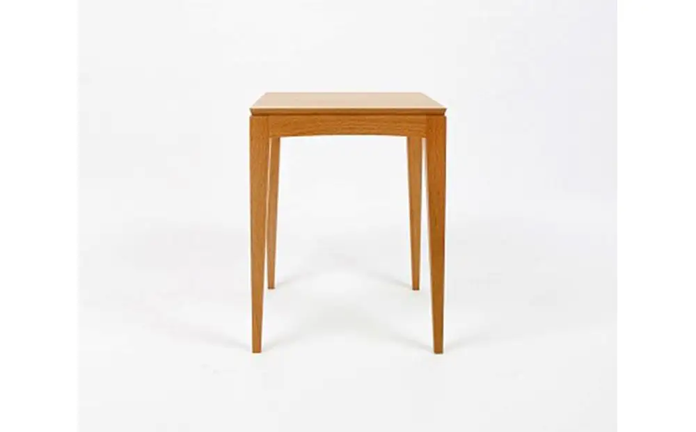 旭川家具 山室家具製作所 LINEA(リネア) No.109 サイドテーブル ミズナラ 【 国産 無垢 インテリア 木製 ナチュラル テーブル サイドテーブル ソファ ベッドサイド 玄関 寝室 北海道 】 _00260