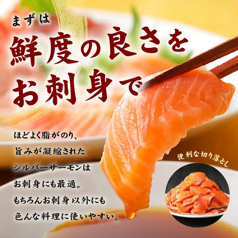 サーモン 切り落とし 900g サーモン