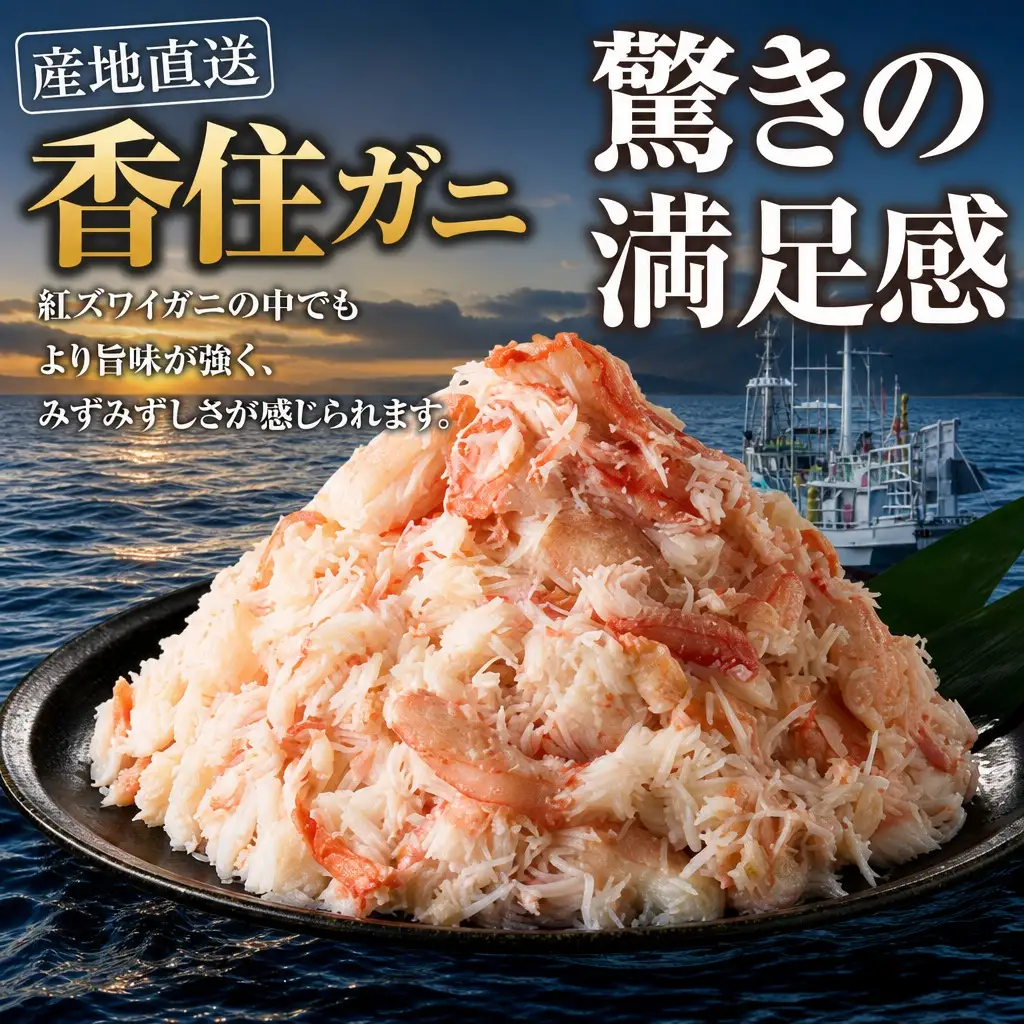 香住ガニ ほぐし身 250g×6パック カニ かに 51-10