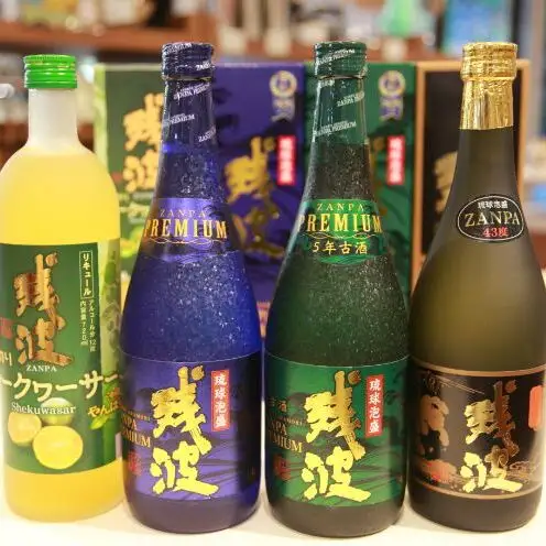 【比嘉酒造】泡盛残波飲み比べセットD＜720ml×4本＞