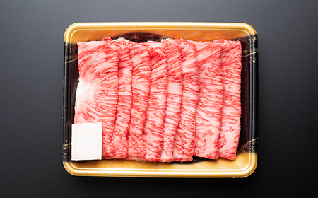 雪降り和牛尾花沢 A4-5 すき焼き用 サーロイン 400g nj-yosxy400