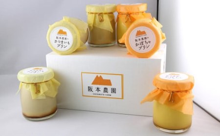 濃厚かぼちゃプリン さつまいもプリン 6個セット（各3個入）洋菓子 スイーツ デザート