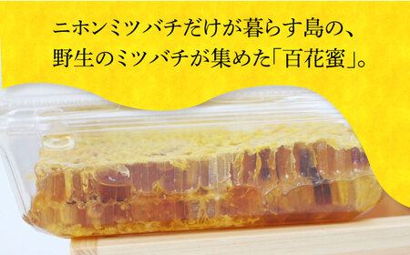 対馬はちみつ 採れたて 巣蜜 つしま ひのき 重箱 ギフト蜂蜜 ハチミツ 贈答  [WAM014]