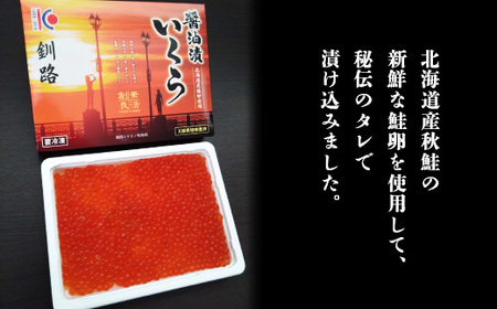 【北海道産】秋鮭 いくら醤油漬け 1kg（250g×2P×2箱）いくら イクラ 魚卵 魚介類 海鮮 小分け F4F-8719