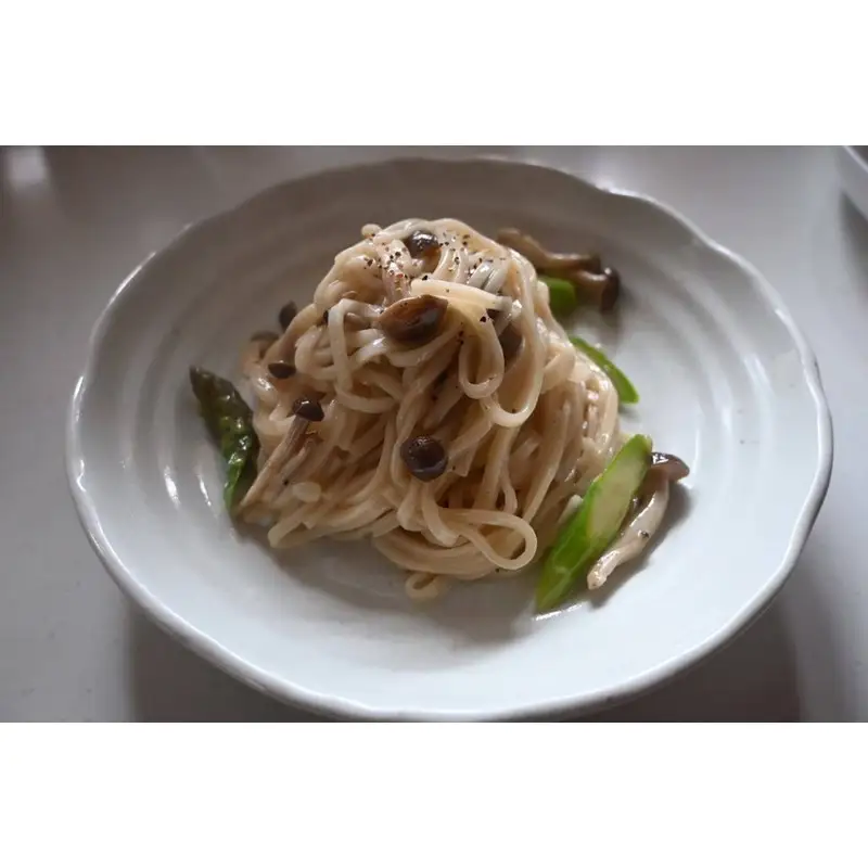 栽培期間中農薬・肥料不使用のお米で作った玄米麺