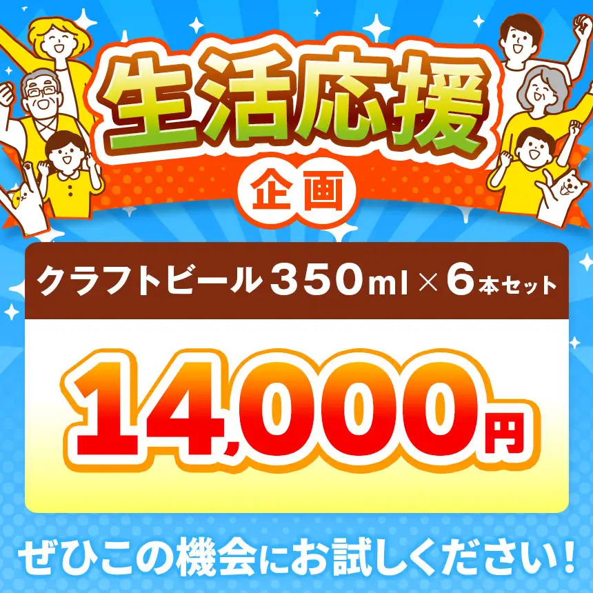 伊那で醸す、こだわりのクラフトビール6本セット350mL缶×6本|伊那市 長野県 信州 クラフトビール スペシャル お酒 アルコール ビール【014-43】