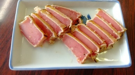 ビンチョウマグロ炭火焼タタキ 約1.2kg (a10-927)