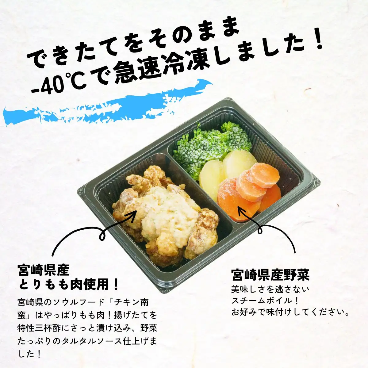 【レンジでプロ味！】宮崎 THE チキン南蛮温野菜プレート チキン南蛮100g＆温野菜80g＆自家製タルタルソース30g×4食セット チキン南蛮 鶏肉 鶏肉料理 タルタルソース 4食 惣菜 おかず 加工品 レンジ調理 レンチン 簡単調理 お取り寄せ ご当地 グルメ 宮崎県 高千穂町 _Tk005-056
