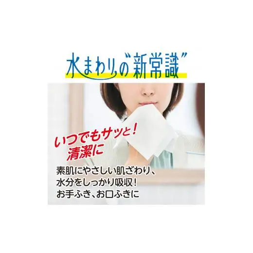 エリエール Plus+ キレイ すっきり お手ふきタオル 100枚