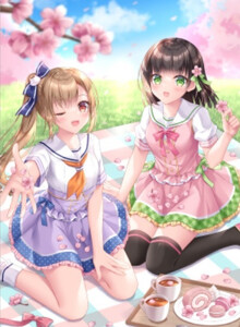 阪南市商工会公認キャラクター 波有手美海 ＆ 緑川さくら オリジナルグッズ セット