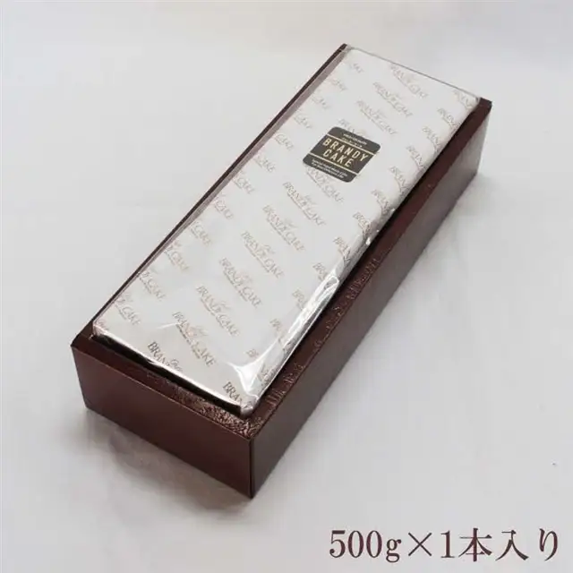 ブランデーケーキ1本【ブランデー ケーキ 甜菜糖使用 デザート スイーツ おやつ お菓子 しっとり 大人の味 人気 贈り物 ギフト プレゼント ご自宅用 ご褒美 島根県 安来市】