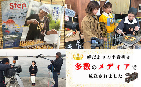[TVで紹介されました!] 天然 串青柳 2串入り×1袋 岬だより 大サイズ